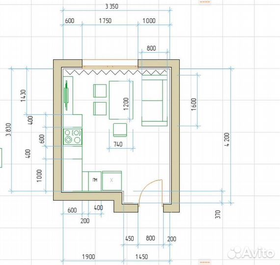 Дизайн интерьера. Расстановка мебели