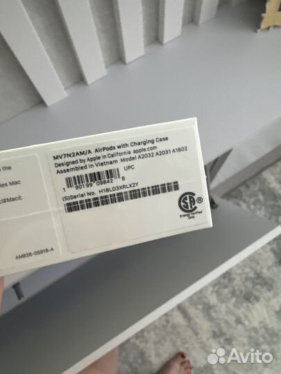 Наушники apple airpods 2