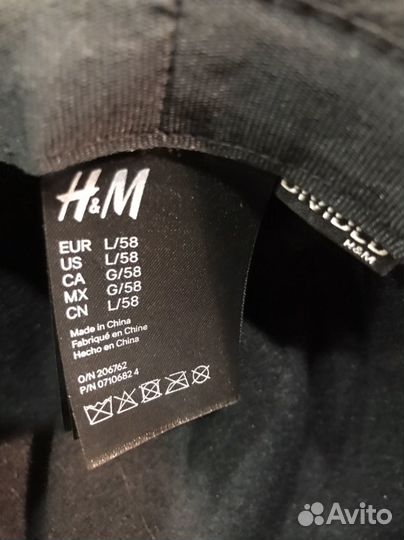 Шляпа фетровая черная