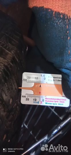 2 шт.215/65 R16 Continental gislaved nf200