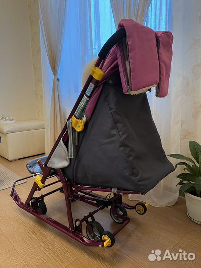 Санки-коляска Nika 7-2