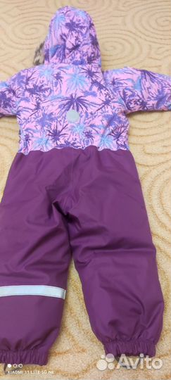 Зимний комбинезон для девочки 98