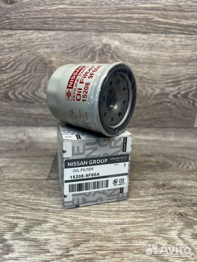 Фильтр масляный Nissan, 15208-9F60A