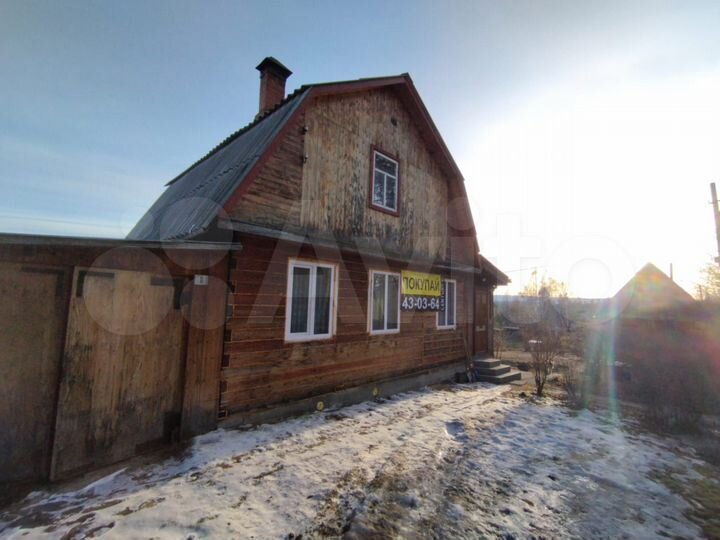 Дом 77 м² на участке 12,8 сот.