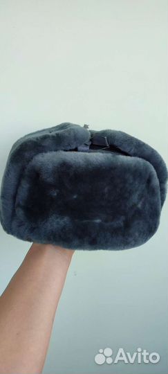 Шапка ушанка мужская военная новая