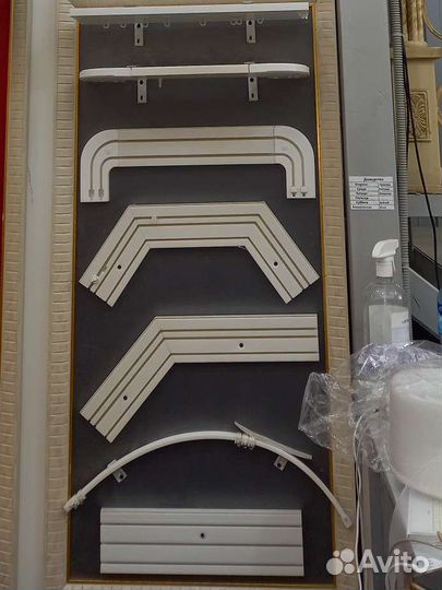 Карниз потолочный двухрядный