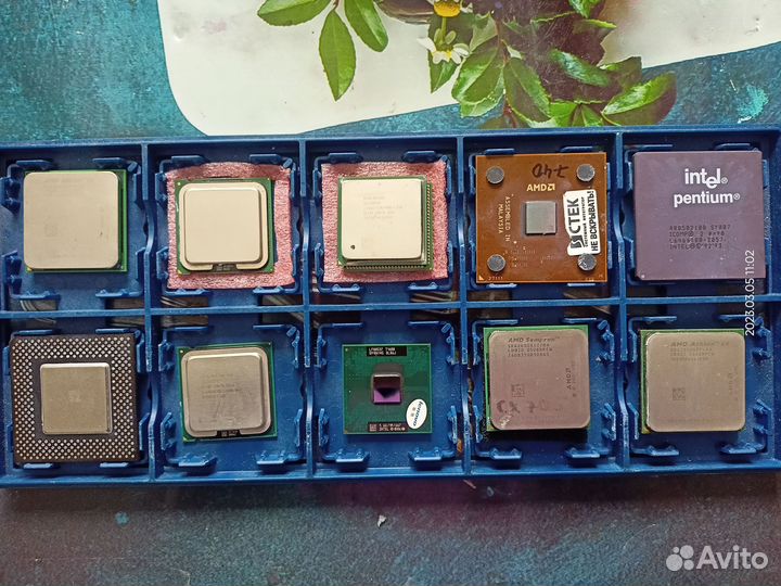 Процессоры AMD Intel старые