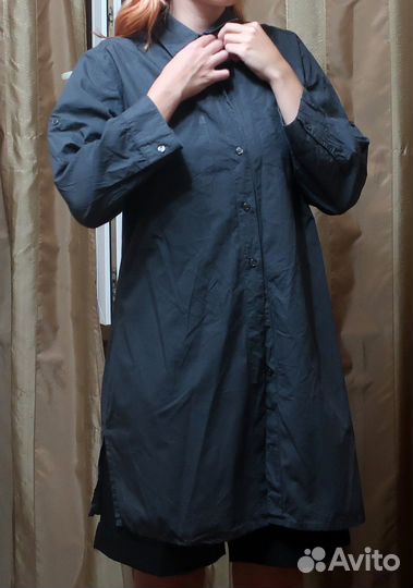 Рубашка женская длинная 46