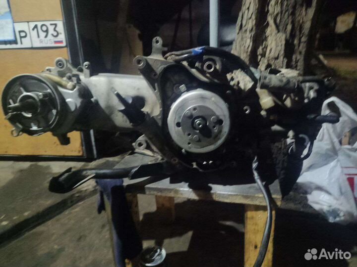 Мотор от мопеда