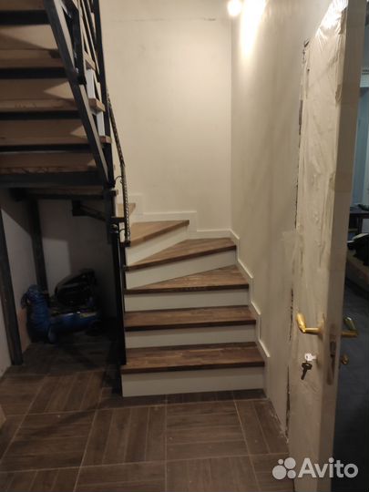 Изготовление лестниц. Отделка жб и металлокаркасов