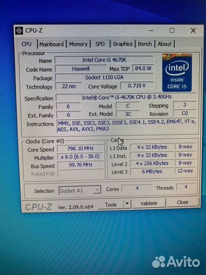 Компьютер core i5 4670k