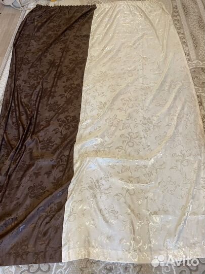 Комплект шторы и покрывало бу