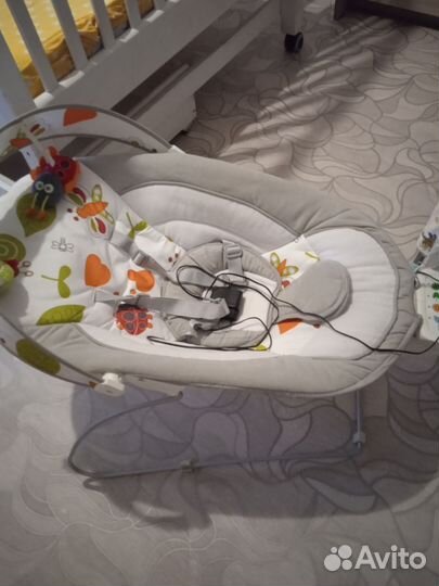 Детские электронные качели для новорожденных