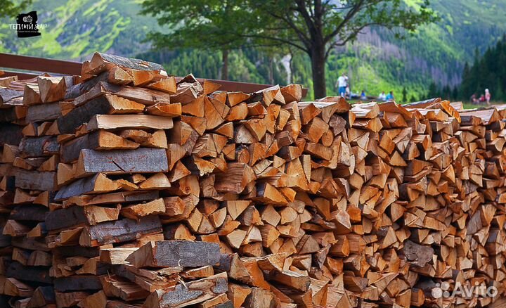 Дрова естественной влажности