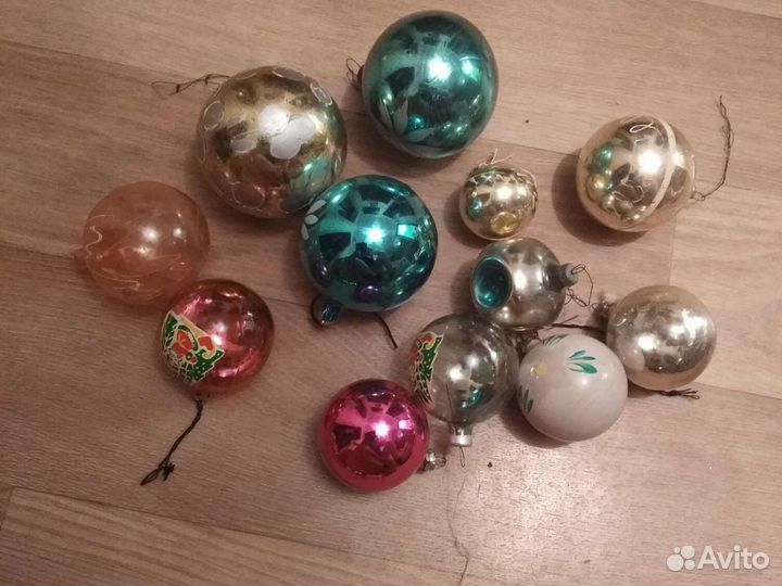 Елочные игрушки СССР