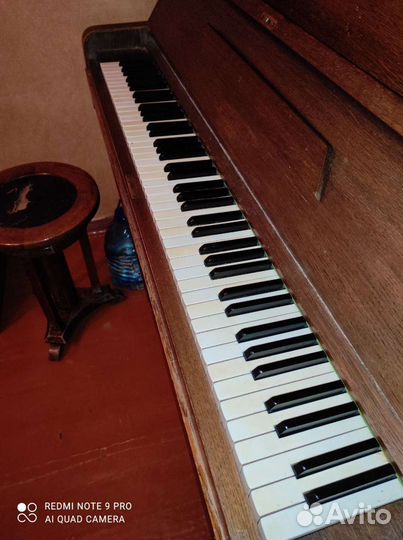 Старинное немецкое Пианино 1919 J. G. Irmler (Leip
