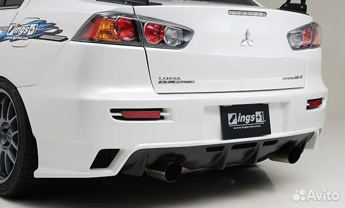 Обвес ings+1 n-spec mitsubishi lancer 10