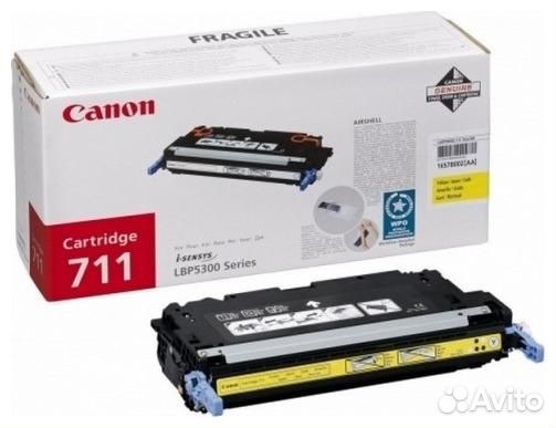 Картридж Canon Cartridge 711 Y (1657B002) 1049087