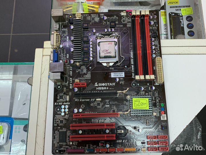 Материнская плата Biostar H55A+ Ver. 6.2(1156)