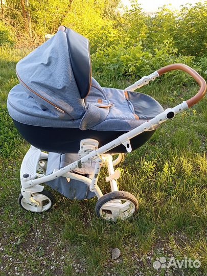 Коляска 2 в 1 adamex massimo