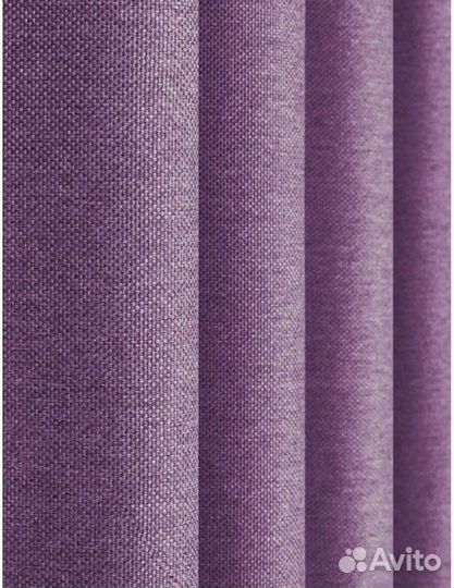 Комплект штор блекаут рогожка