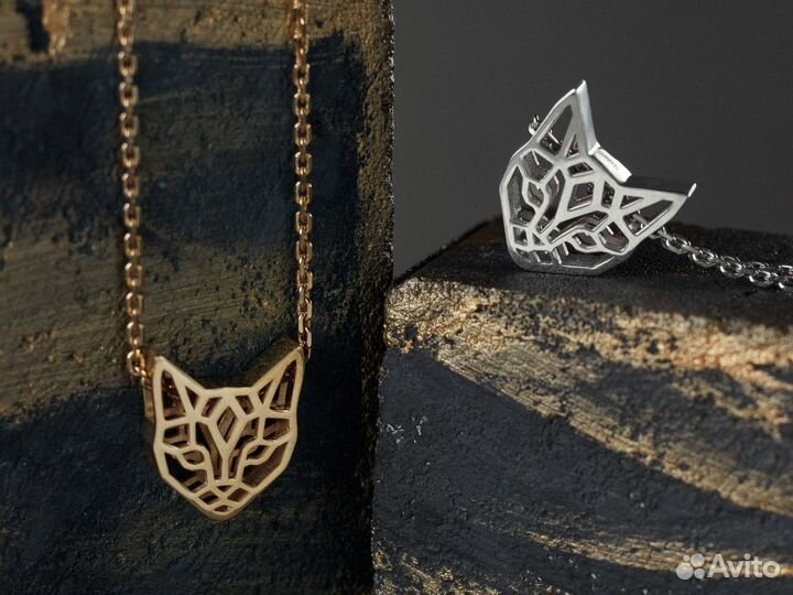 Кулон Кошки (Кошка) Серебро Totemica (Тотемика)