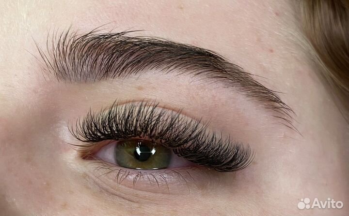 Наращивание ресниц на дому