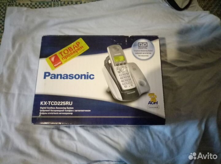 Радиотелефон panasonic 2 трубки