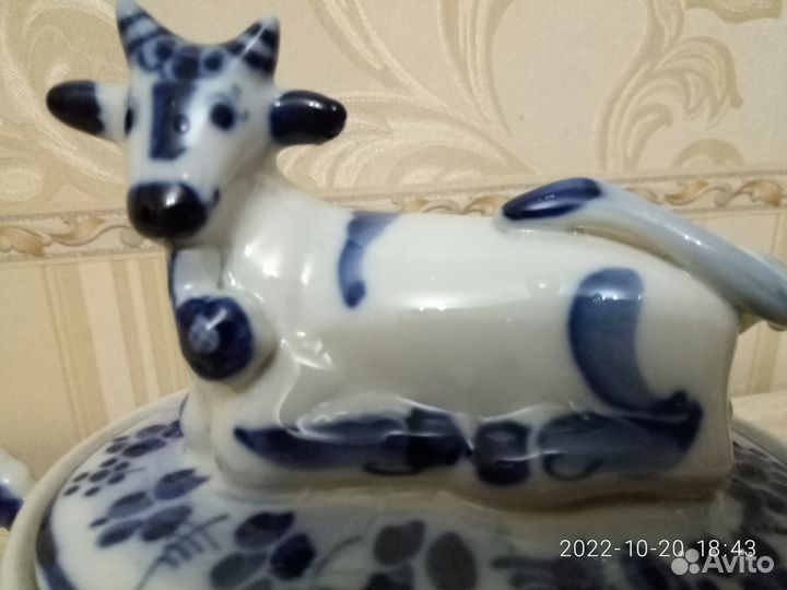 Масленка Гжель - 