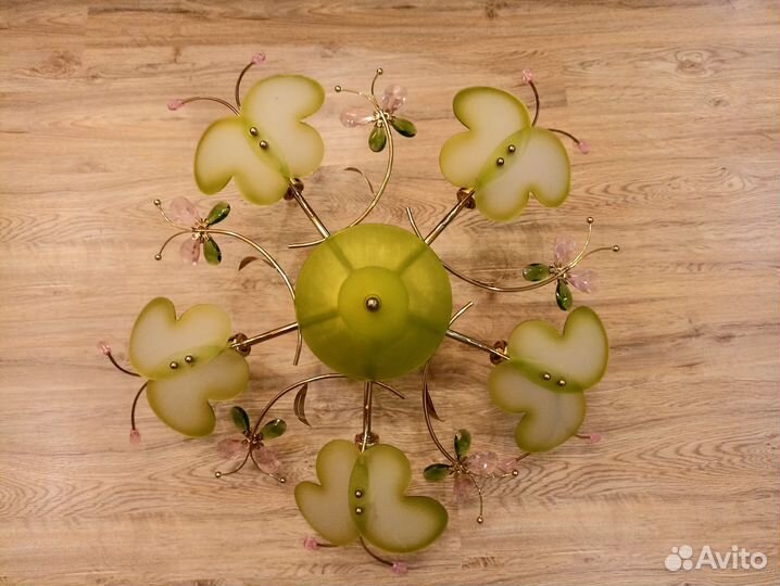 Люстра потолочная бу