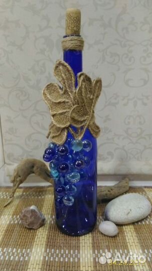 Бутылки декоративные