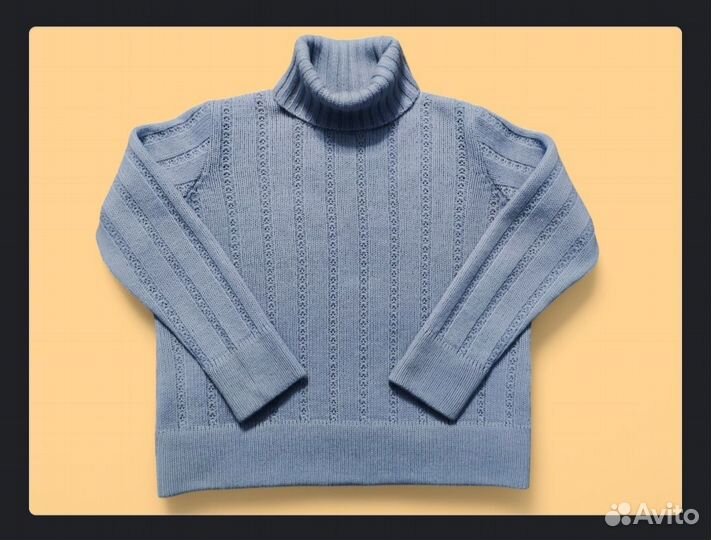 Свитер с горлом женский (48-50)шерсть, полиэстер