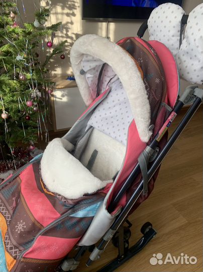 Коляска санки