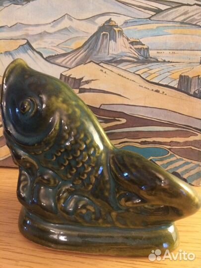 Рыбка советская керамическая