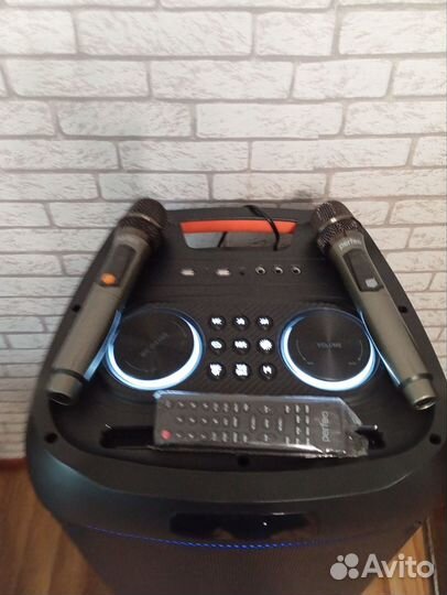 Perfeo пас “Power Box 120 Flame” блютуз колонка