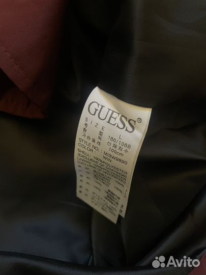 Ветровка guess бомбер мужской новый