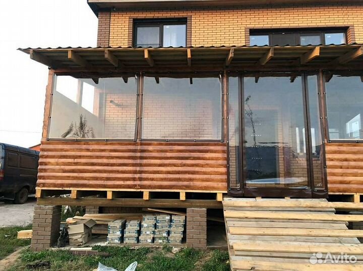 Мягкие окна пвх для беседок и веранд