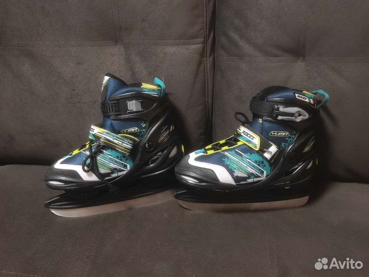 Коньки ледовые roces, размер 36-40