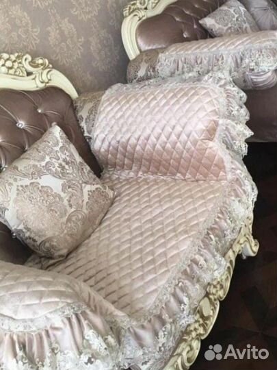 Покрывало 4-ка на диван кресла и мини диван