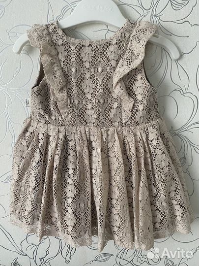 Нарядное платье для девочки 80 размер