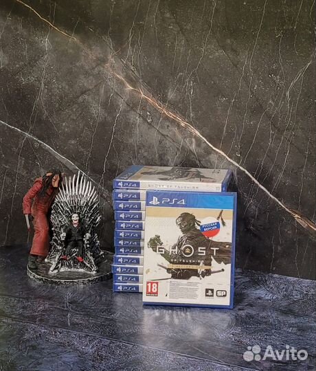 Призрак Цусимы режиссерская версия,ps4, на русском