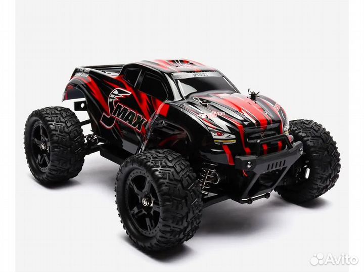 Р/у монстр Remo Hobby Smax 4WD RTR RH 1631 красный