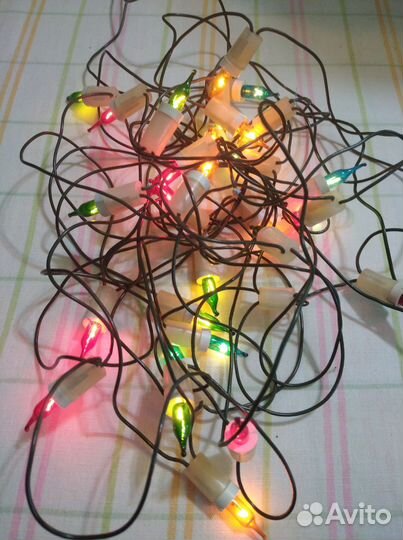 Гирлянда фонарики СССР