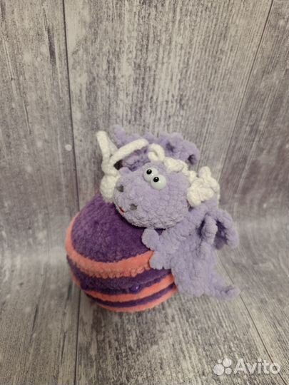 Елочные шары, дракон, новый год, сюрприз