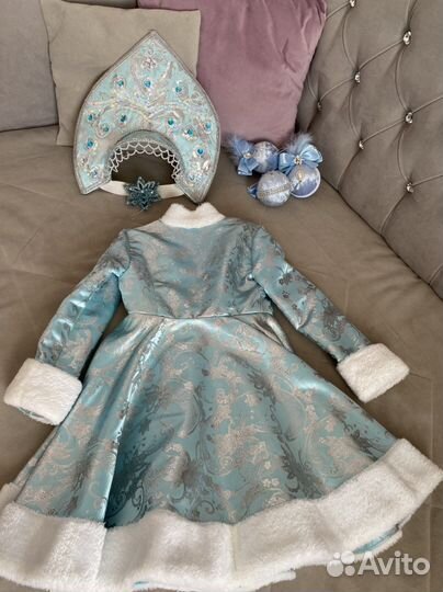 Костюм снегурочки116-122