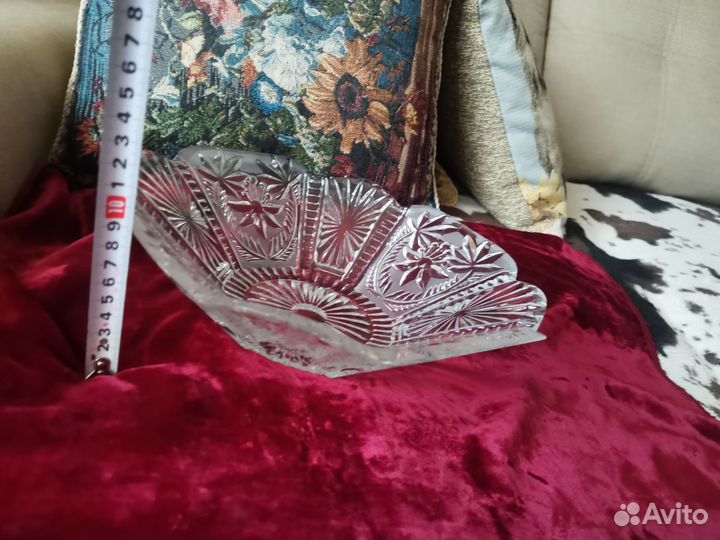 Хрусталь СССР Кувшин лфз
