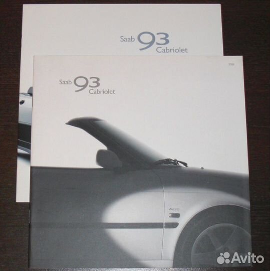 Saab 9-3 Cabriolet (2003) дилерский каталог