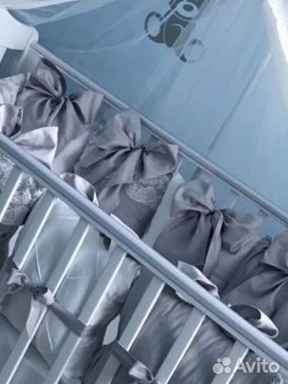 Бортики в детскую кроватку