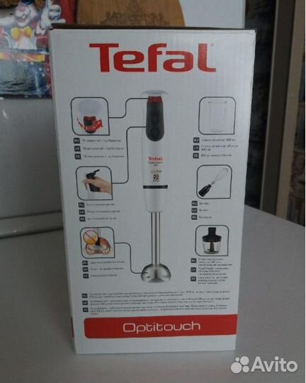 Блендер Tefal HB833132 новый 600вт