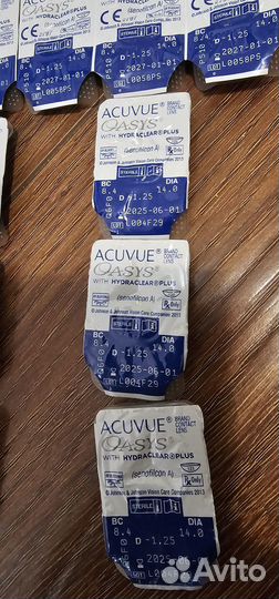 Линзы acuvue oasys двухнедельные